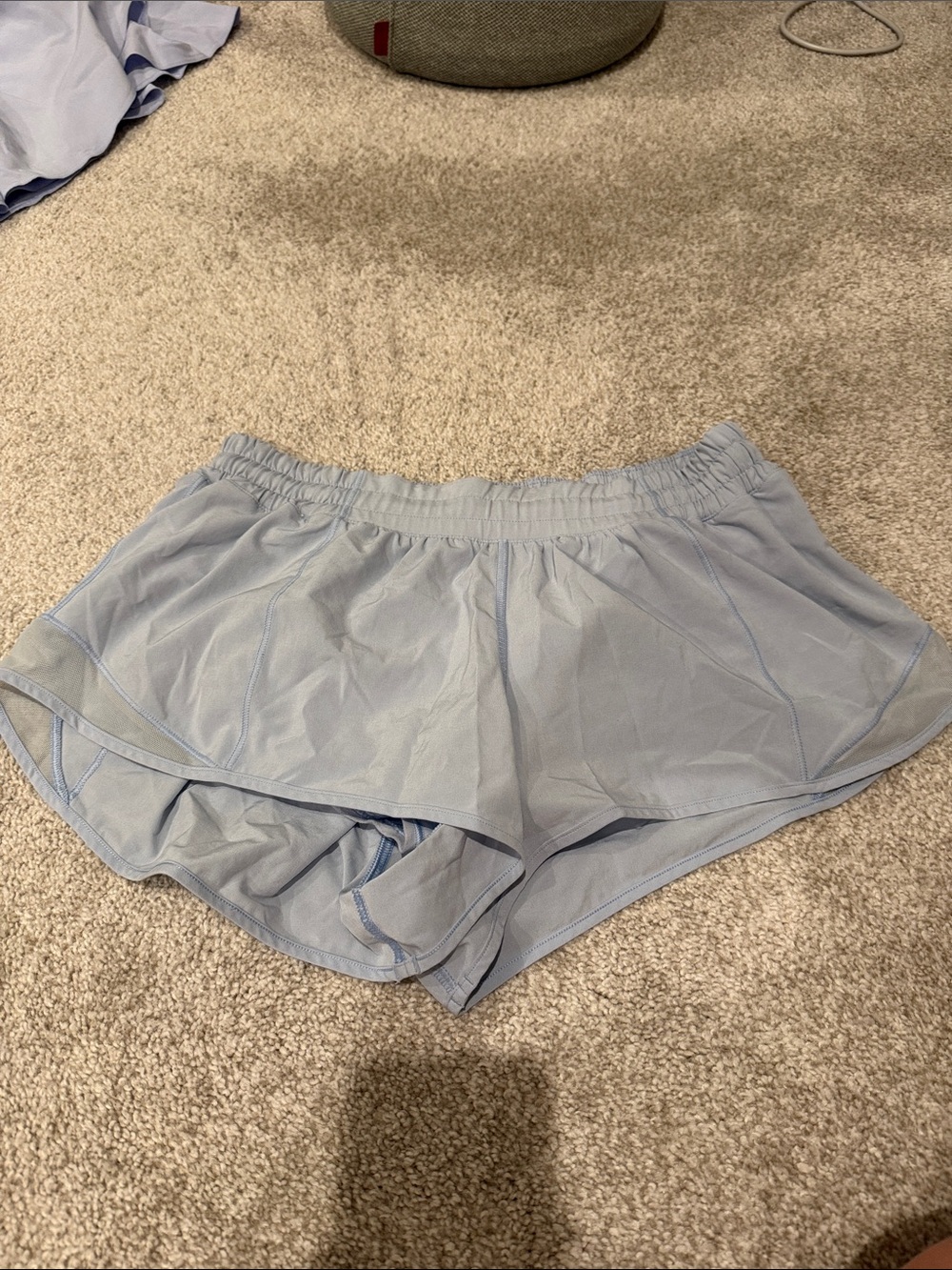 Lululemon Hotty Hot Shorts 2.5" Lined Size 8 Blue
